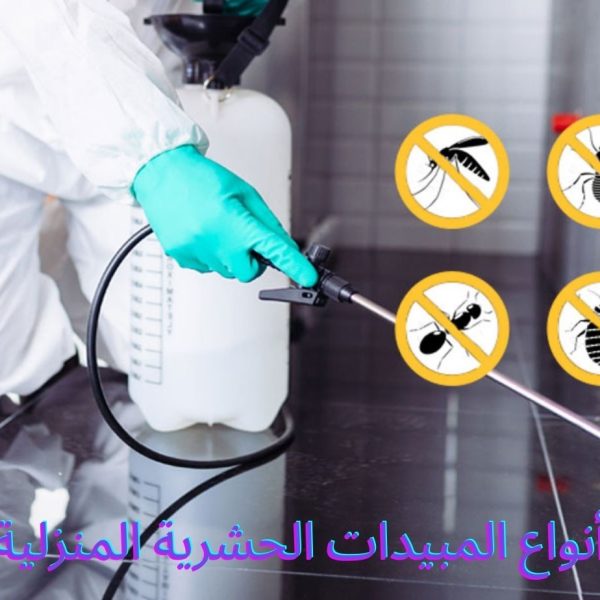 أنواع المبيدات الحشرية المنزلية